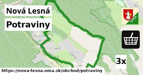 Potraviny, Nová Lesná