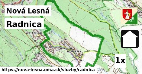 Radnica, Nová Lesná