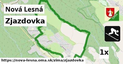 Zjazdovka, Nová Lesná