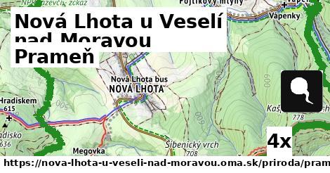 Prameň, Nová Lhota u Veselí nad Moravou