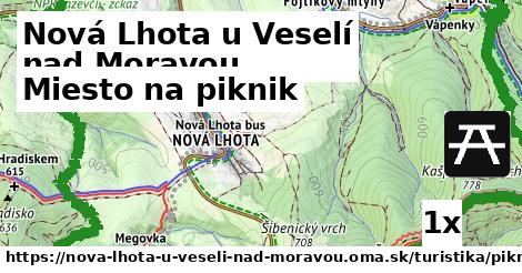 Miesto na piknik, Nová Lhota u Veselí nad Moravou