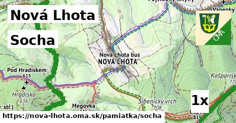 socha v Nová Lhota