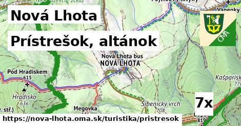 prístrešok, altánok v Nová Lhota