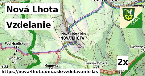 vzdelanie v Nová Lhota