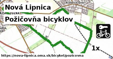 Požičovňa bicyklov, Nová Lipnica