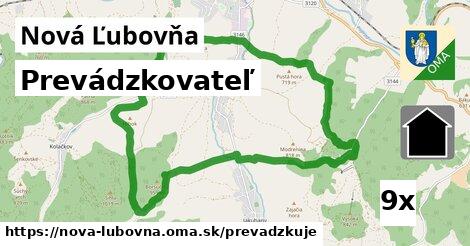 prevádzkovateľ v Nová Ľubovňa