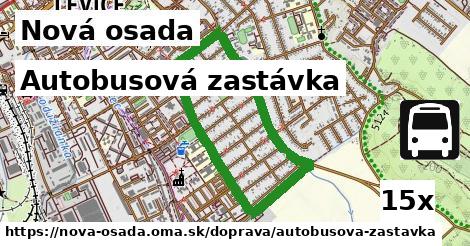 Autobusová zastávka, Nová osada