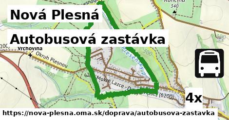 Autobusová zastávka, Nová Plesná
