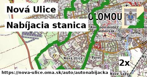 nabíjacia stanica v Nová Ulice