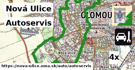 autoservis v Nová Ulice