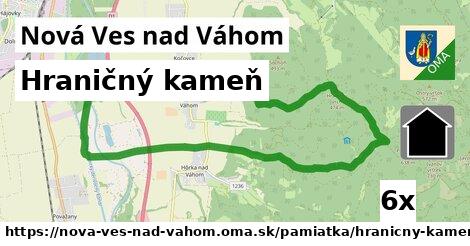 Hraničný kameň, Nová Ves nad Váhom