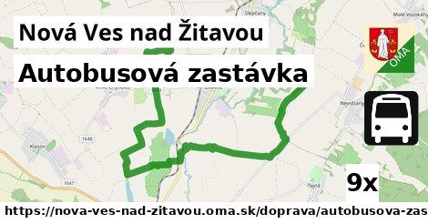 Autobusová zastávka, Nová Ves nad Žitavou