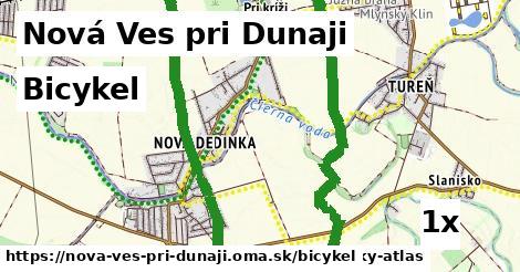 bicykel v Nová Ves pri Dunaji