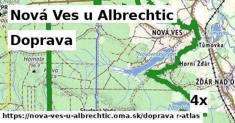 doprava v Nová Ves u Albrechtic