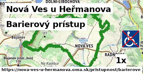 Barierový prístup, Nová Ves u Heřmanova