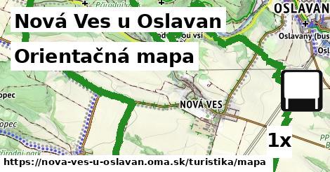 Orientačná mapa, Nová Ves u Oslavan