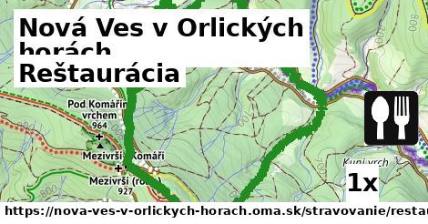 Reštaurácia, Nová Ves v Orlických horách