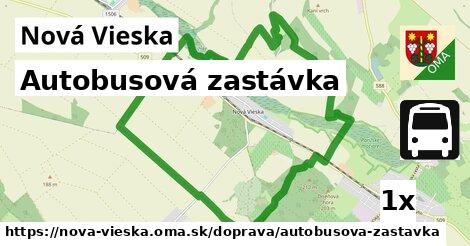 Autobusová zastávka, Nová Vieska