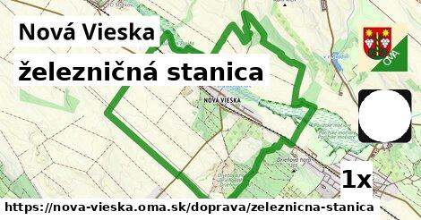 železničná stanica, Nová Vieska