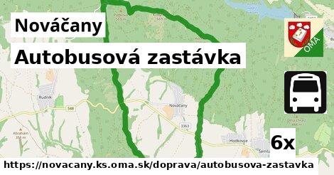 Autobusová zastávka, Nováčany, okres KS