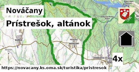 Prístrešok, altánok, Nováčany, okres KS