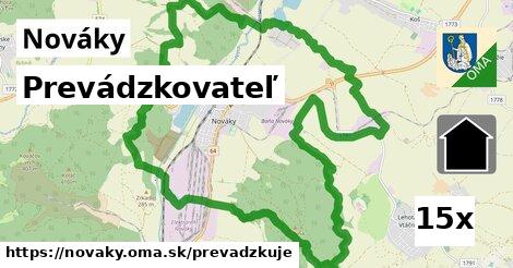 prevádzkovateľ v Nováky