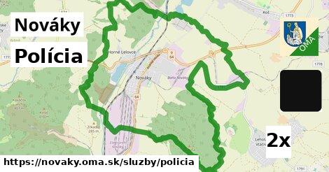 Polícia, Nováky