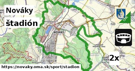 štadión, Nováky
