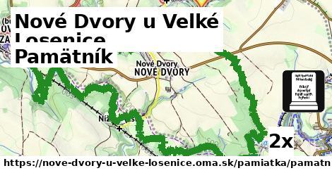 Pamätník, Nové Dvory u Velké Losenice