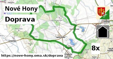 doprava v Nové Hony