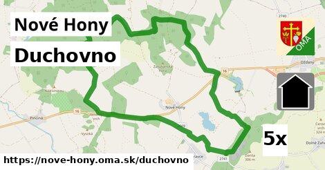 duchovno v Nové Hony