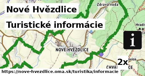 turistické informácie v Nové Hvězdlice