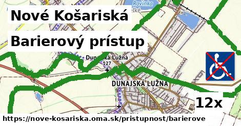 Barierový prístup, Nové Košariská