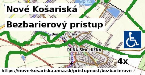 Bezbarierový prístup, Nové Košariská