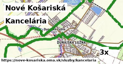 Kancelária, Nové Košariská