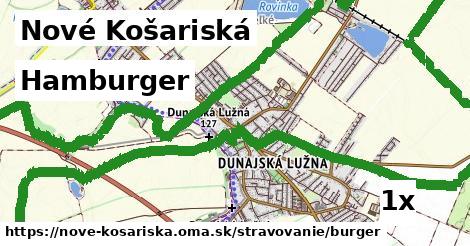 hamburger v Nové Košariská