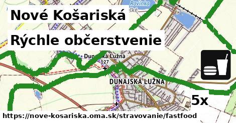 Rýchle občerstvenie, Nové Košariská