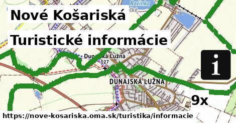 Turistické informácie, Nové Košariská