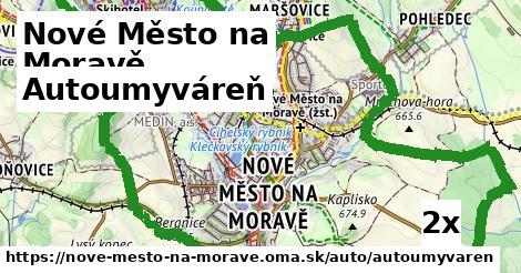 Autoumyváreň, Nové Město na Moravě