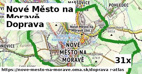 doprava v Nové Město na Moravě