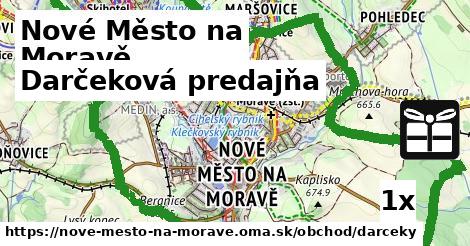 Darčeková predajňa, Nové Město na Moravě