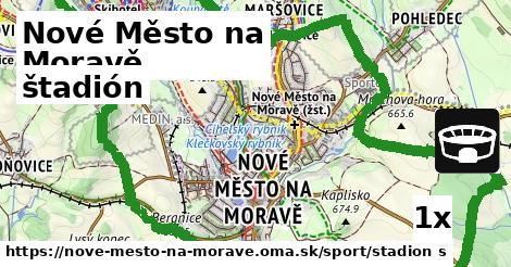 štadión, Nové Město na Moravě