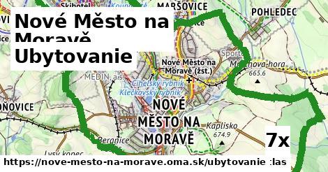 ubytovanie v Nové Město na Moravě