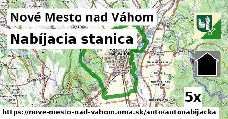 Nabíjacia stanica, Nové Mesto nad Váhom