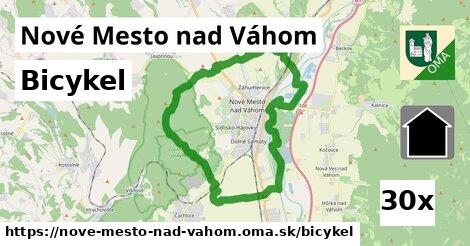 bicykel v Nové Mesto nad Váhom