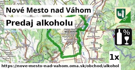 Predaj alkoholu, Nové Mesto nad Váhom