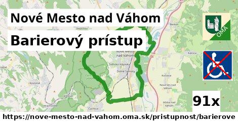 Barierový prístup, Nové Mesto nad Váhom