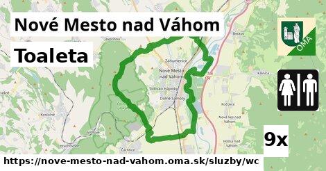 Toaleta, Nové Mesto nad Váhom