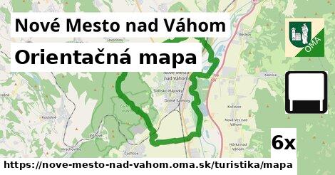 Orientačná mapa, Nové Mesto nad Váhom