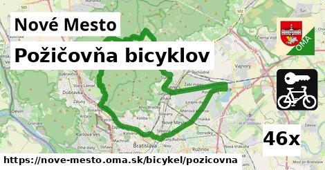 Požičovňa bicyklov, Nové Mesto